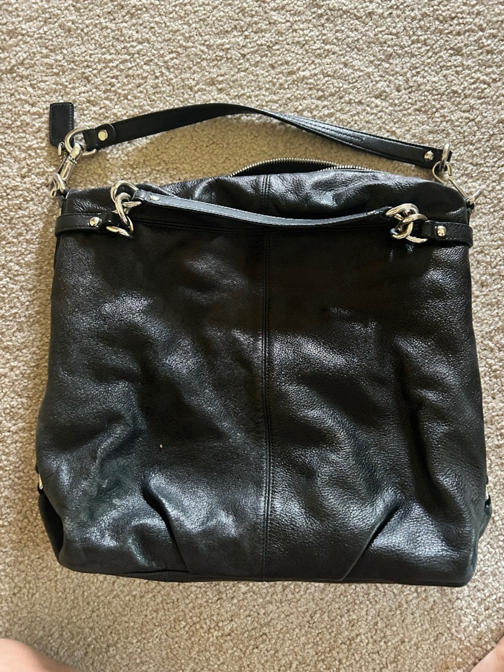 coach vintage leather bag